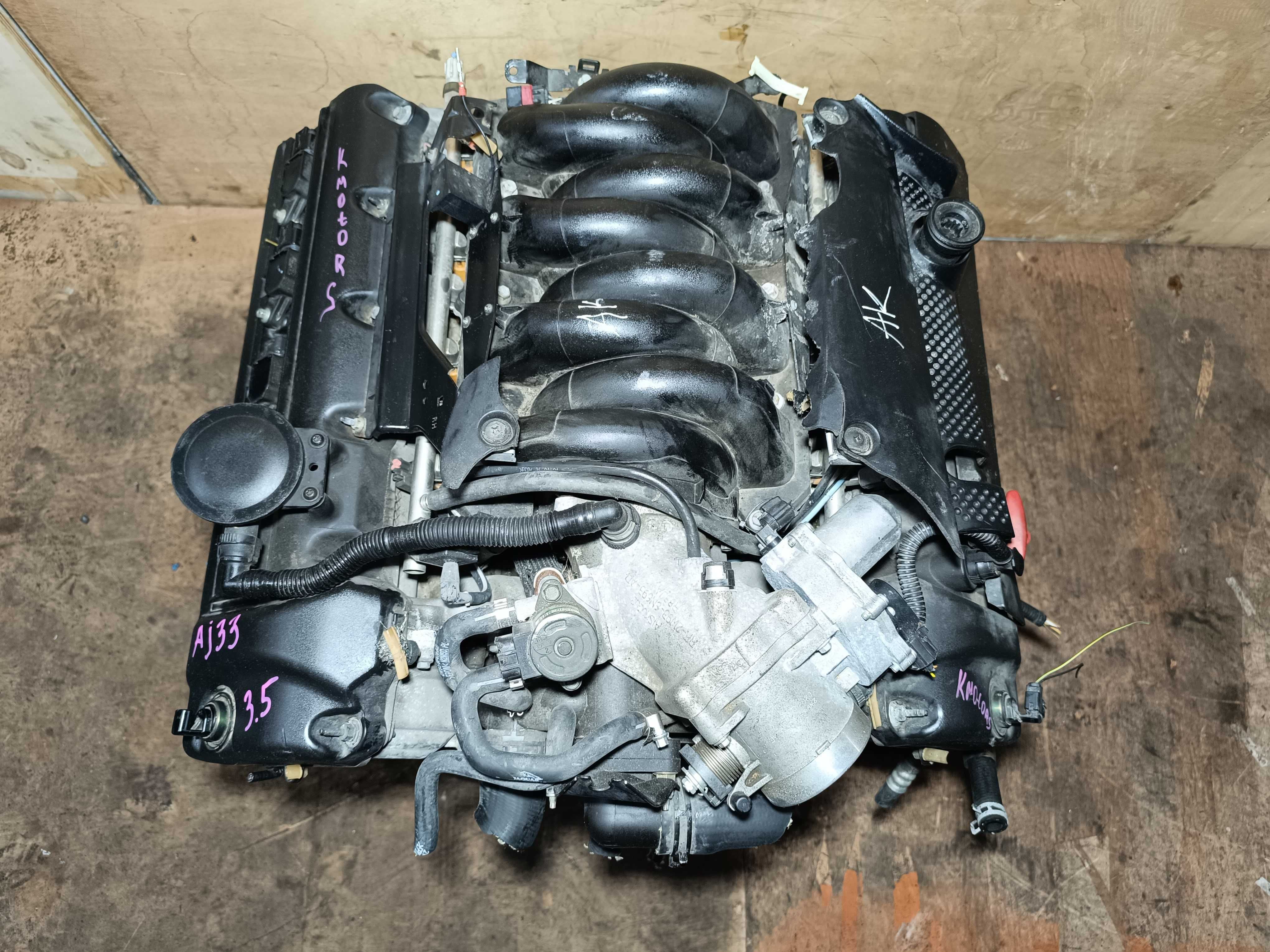 Двигатель AJ33 3.5 V8 Jaguar XJ X350 S-type Ягуар из Японии AJ-V8