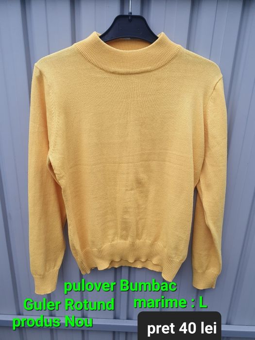Pulover Bumbac / Nou