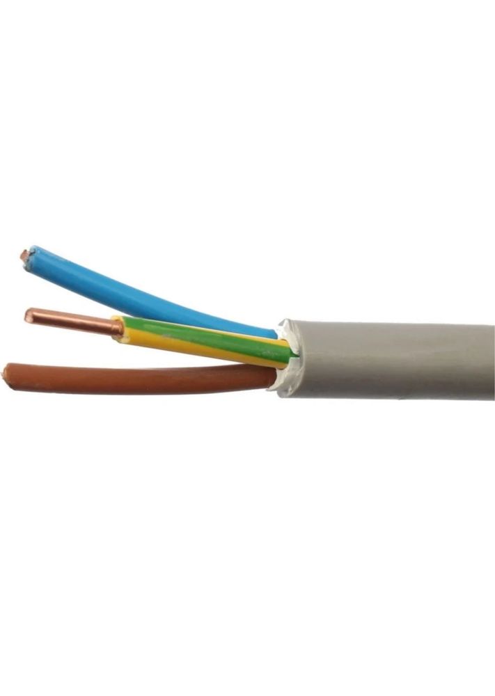 Cablu 3x1,5 cupru plin