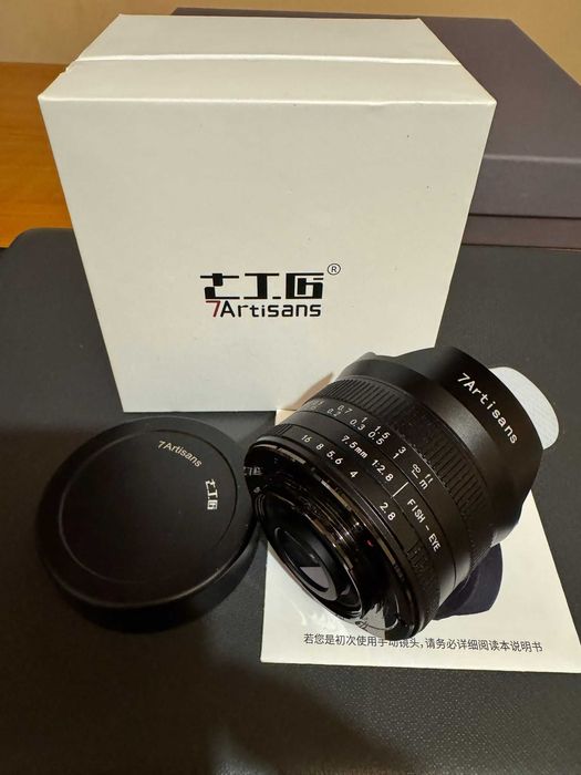 Obiectiv 7 Artisans MF 7.5mm f/2.8 Mark II