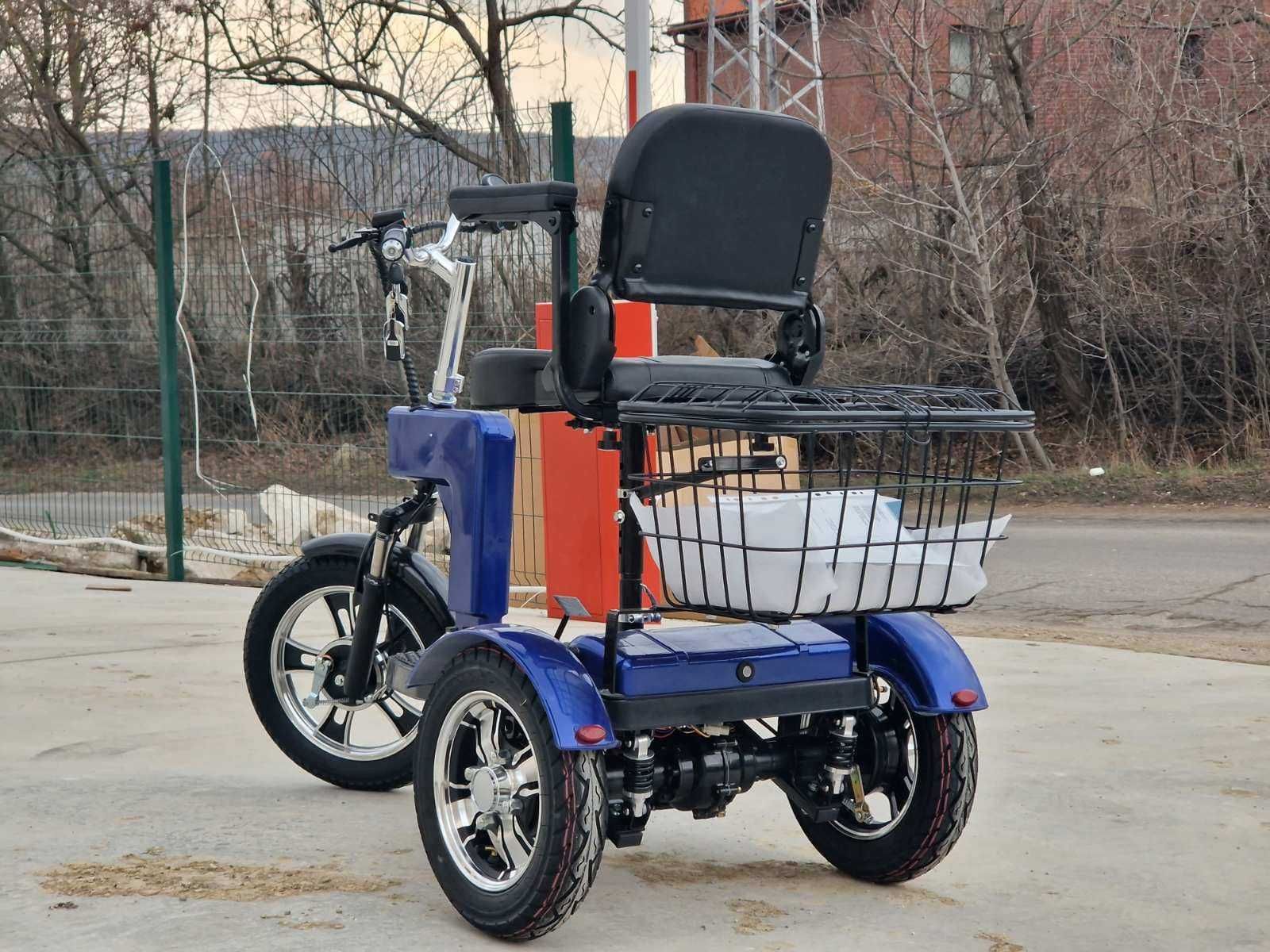 Tricicleta electrica adulti varstnici FARA PERMIS -39% cu Livrare