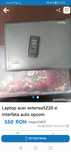 Laptop acer cu interfata auto cu cablu op com