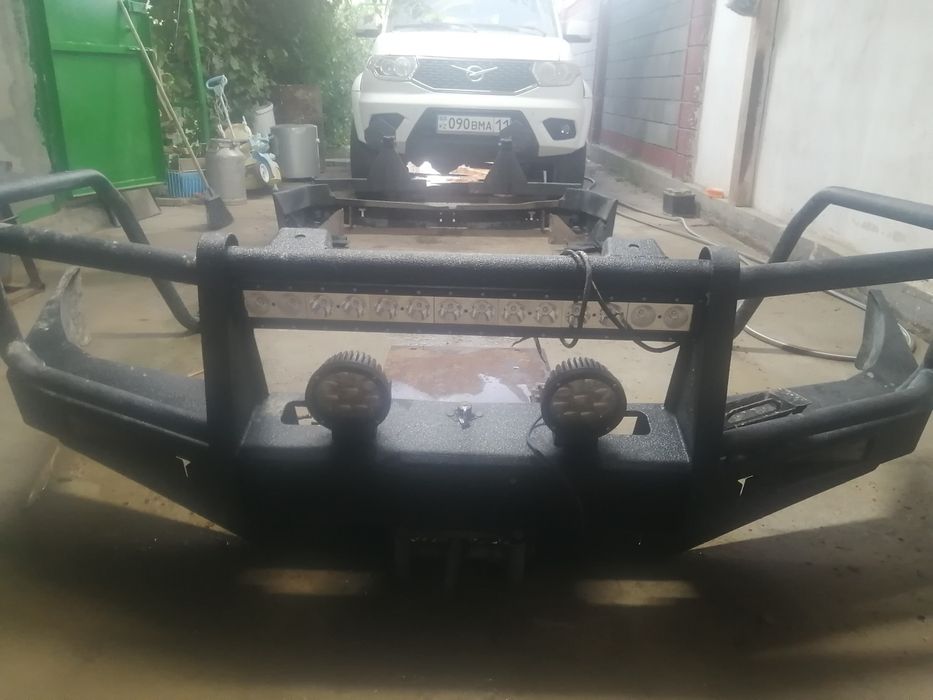 Ланкрузер 105 усиление вампера