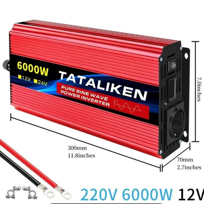 Инвертор 12в на 220в