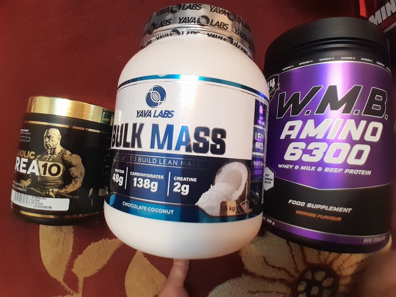 Assalom alekum Sport pitaniyalar sotiladi Geyner 1.5kg Amino 500ta