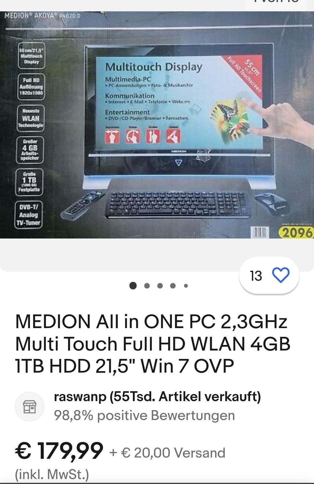 PC Touchscreen All-in-One Ofertă !