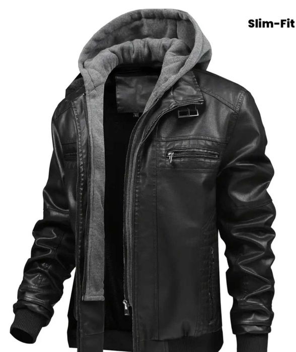 Кожено яке чисто ново