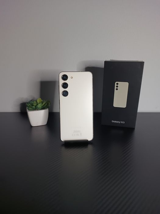 Samsung Galaxy S23, DualSim, 256GB, Cremã