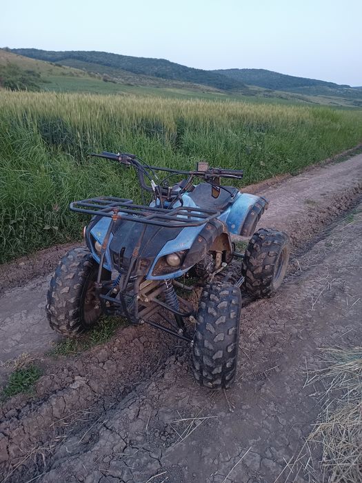 Vând ATV 125cc – Motor nou, 4 trepte, pornire la pedală