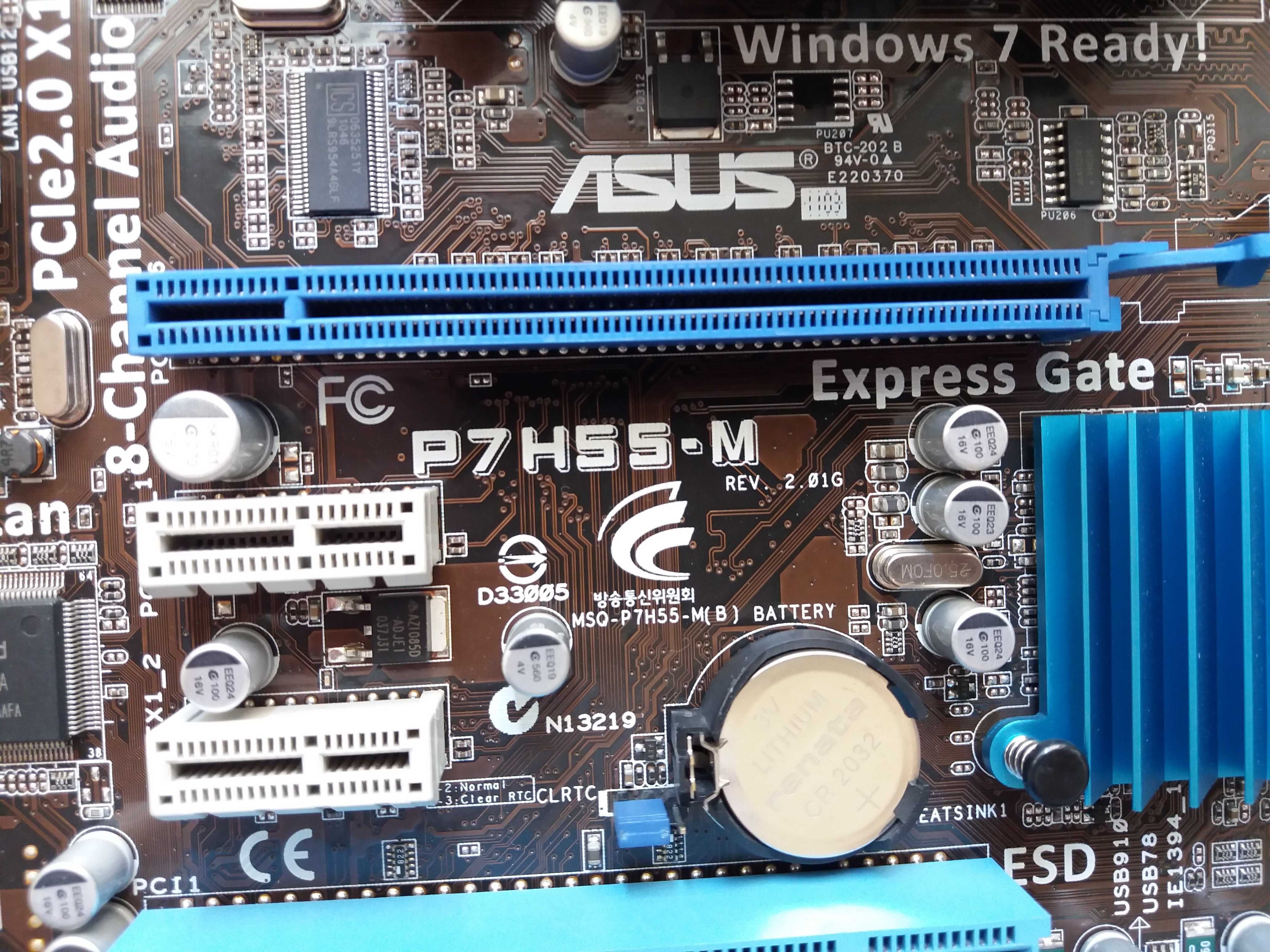 Asus P7H55-M/I5 660 - 3.33 GHz