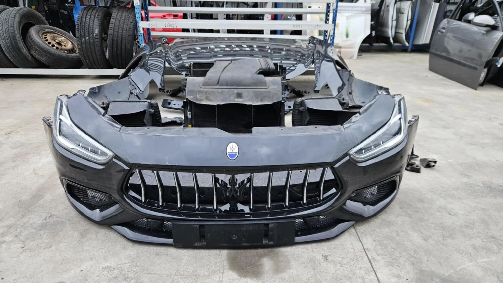 fata completa  3.0 d maserati ghibli m157 facelift 2018