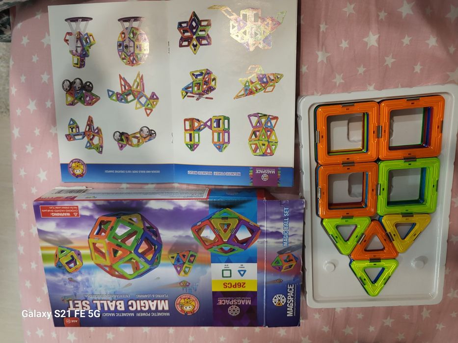 Vand Magspece magnetic ball set cu 26 piese nou