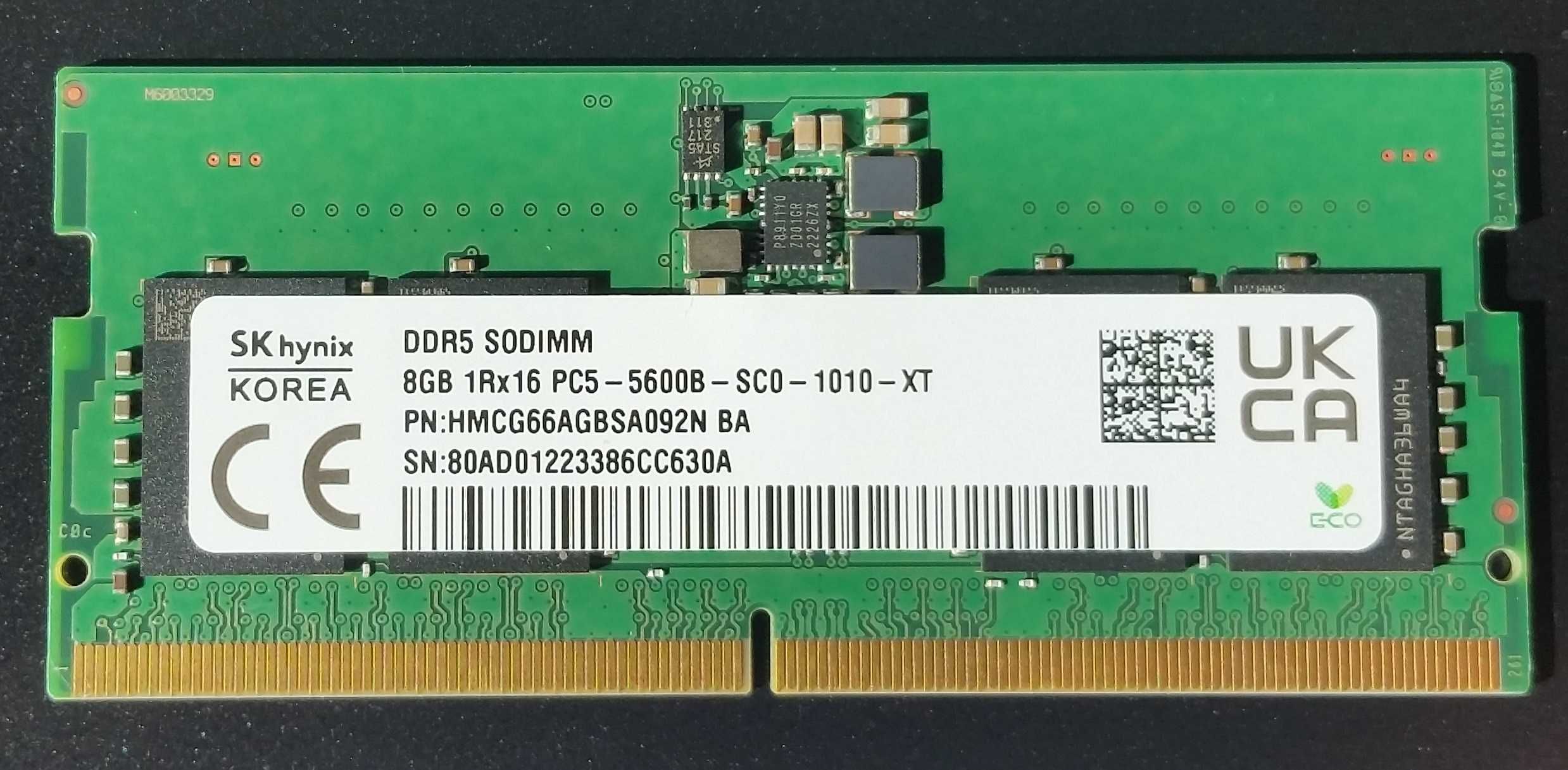 Продавам  DDR5 памет за лаптоп