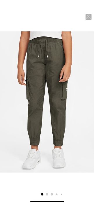 Pantaloni cargo cu buzunar, NIKE, masura 156-166 cm