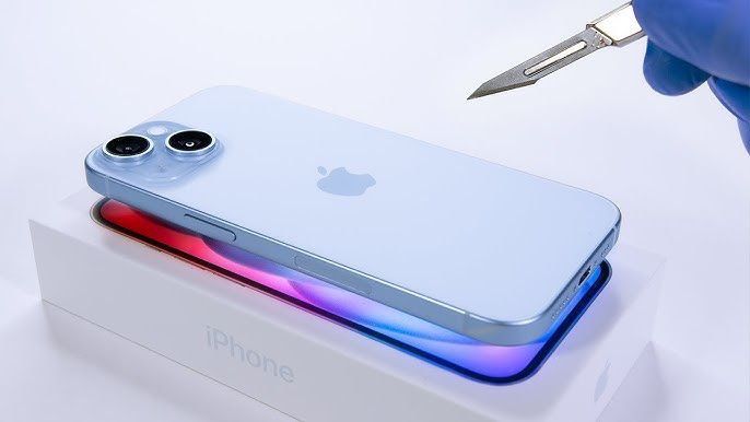 iPhone 15 blue 100% yemkost