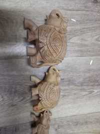 Сувенирные статуэтки деревянные слоны индия