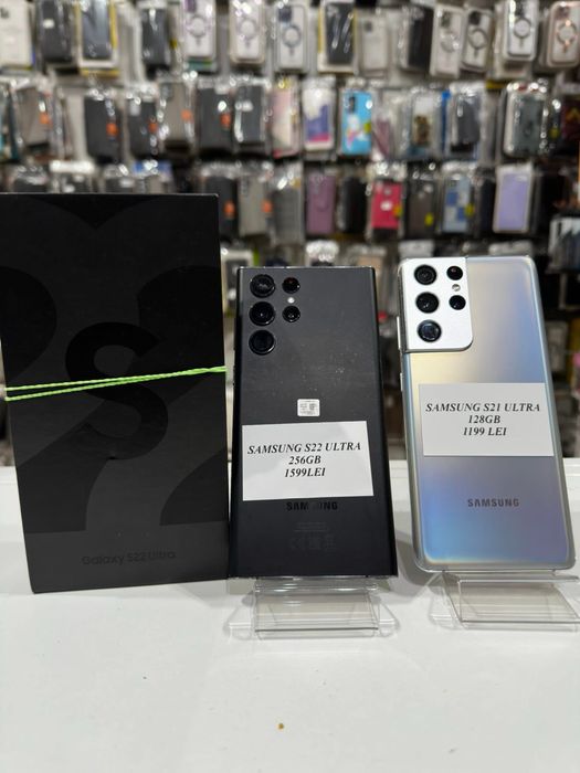 iSellStore Vâlcea: Samsung Galaxy S22 Ultra / S21 Ultra Phantom Silver