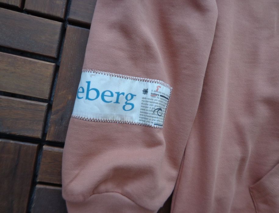 Мъжки суичър Iceberg Relaxed Fit Cotton Hoodie In Terracotta