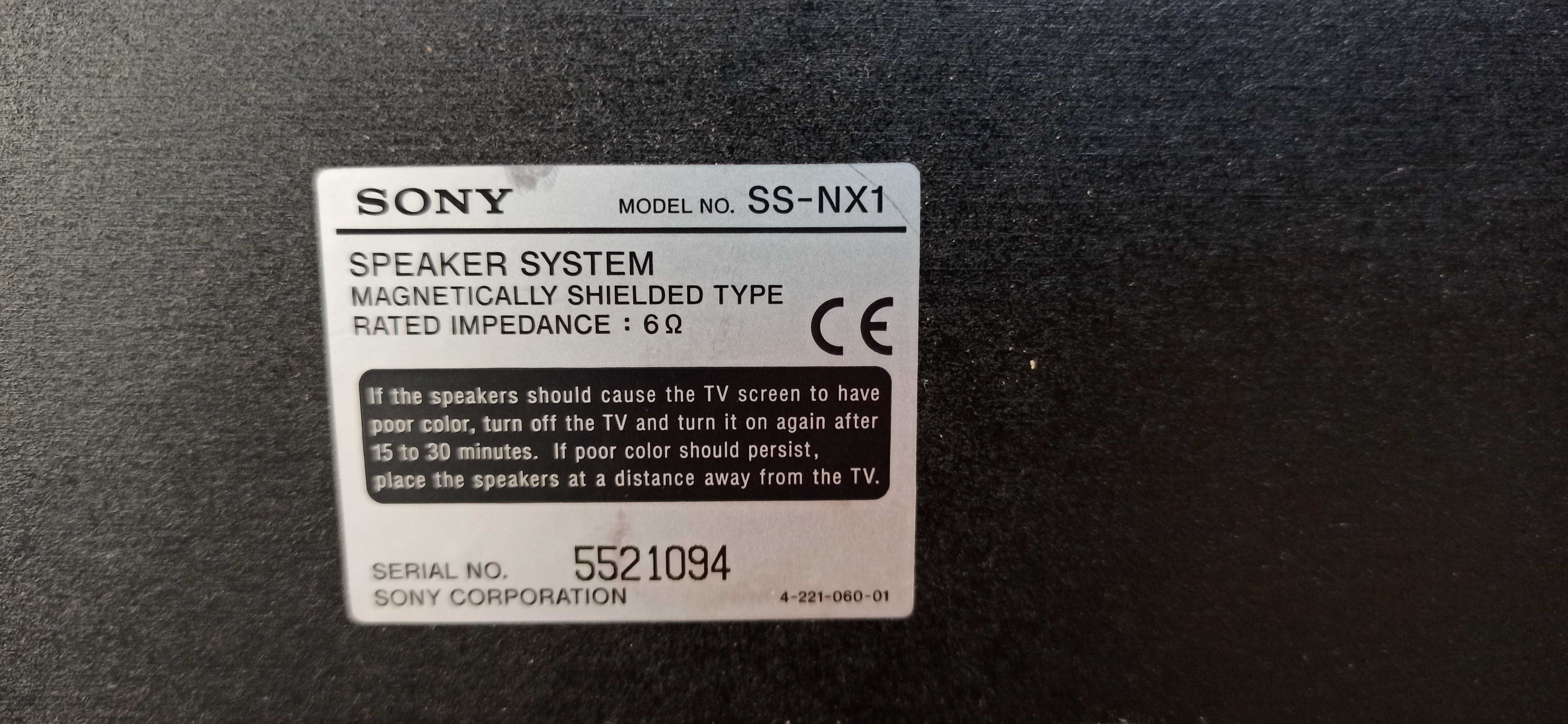 Тонколони SONY SS-NX1