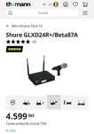 Shure GLXD24R+/Beta87A
4