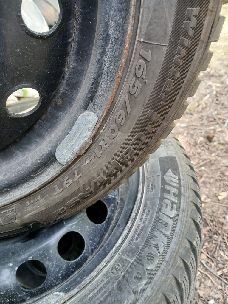 Зимни гуми с джанти Hankook 165 х60 х 14