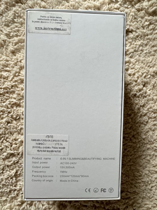 Aparat pentru slabit 6 in 1 Horigen Cavitation Slimming V2