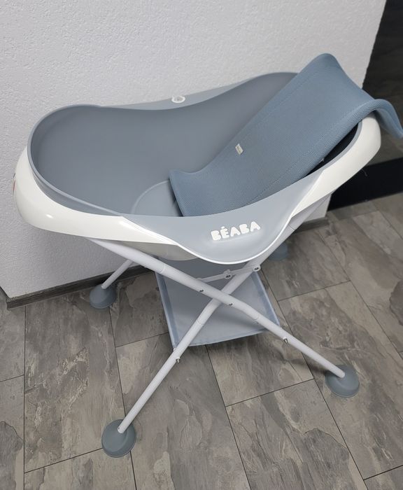 Set complet BEABA – Cadita Camele’o + Suport cu picioare + Suport bebe