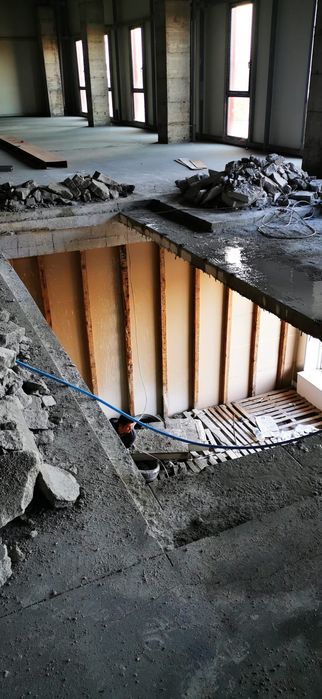 Taiere / debitare și spargere beton