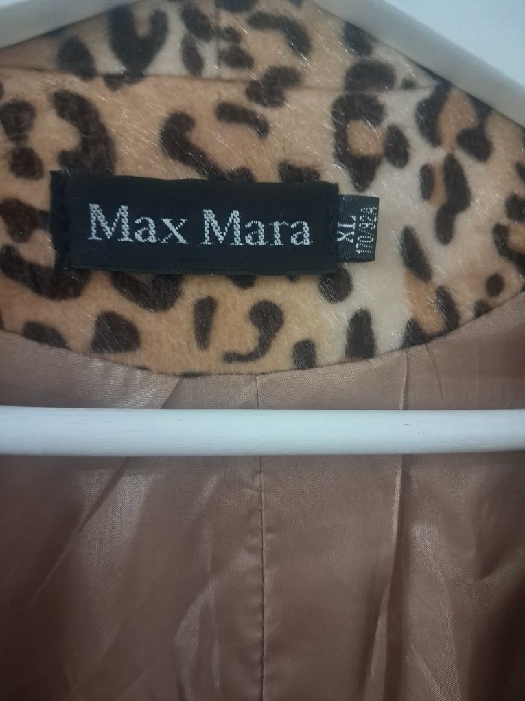 Palton Max mara animal print leopard