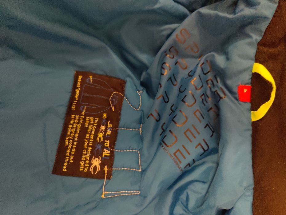 Costum de schi Spyder 2 - 4 ani fată mărimea 98 model Iris