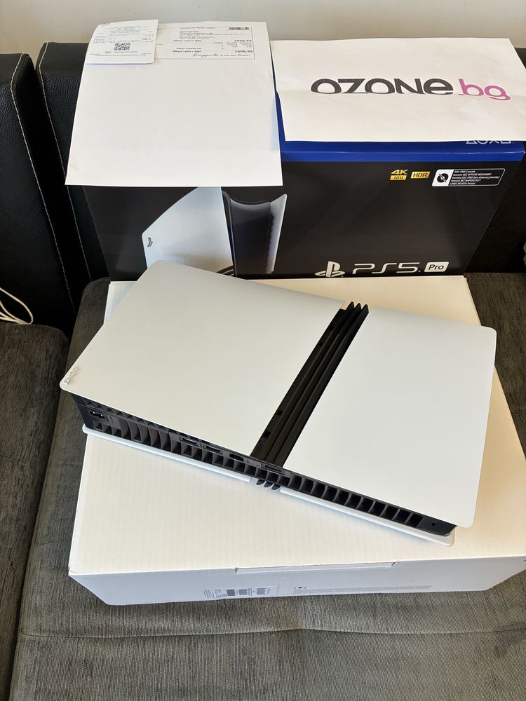 ***КАТО НОВ 2TB Playstation 5 Pro Ozone Гаранция 2027г White PS5
