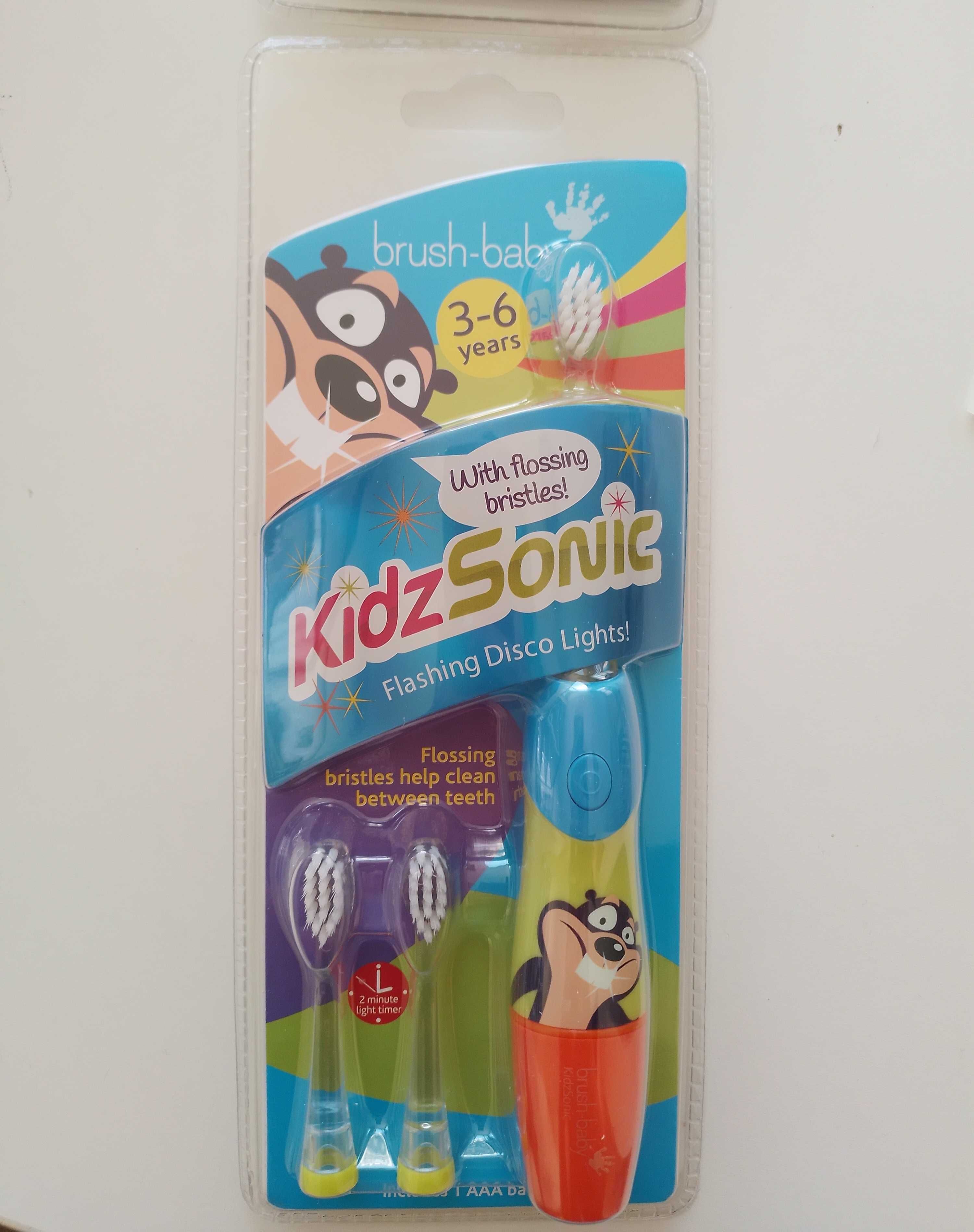 Brush-baby електрическа четка за зъби за деца 3-6г.