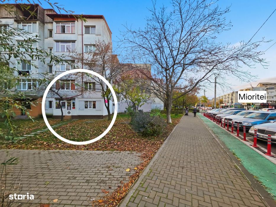 Rezervat! Spațiu comercial la parter de vânzare Mioritei - Bacau