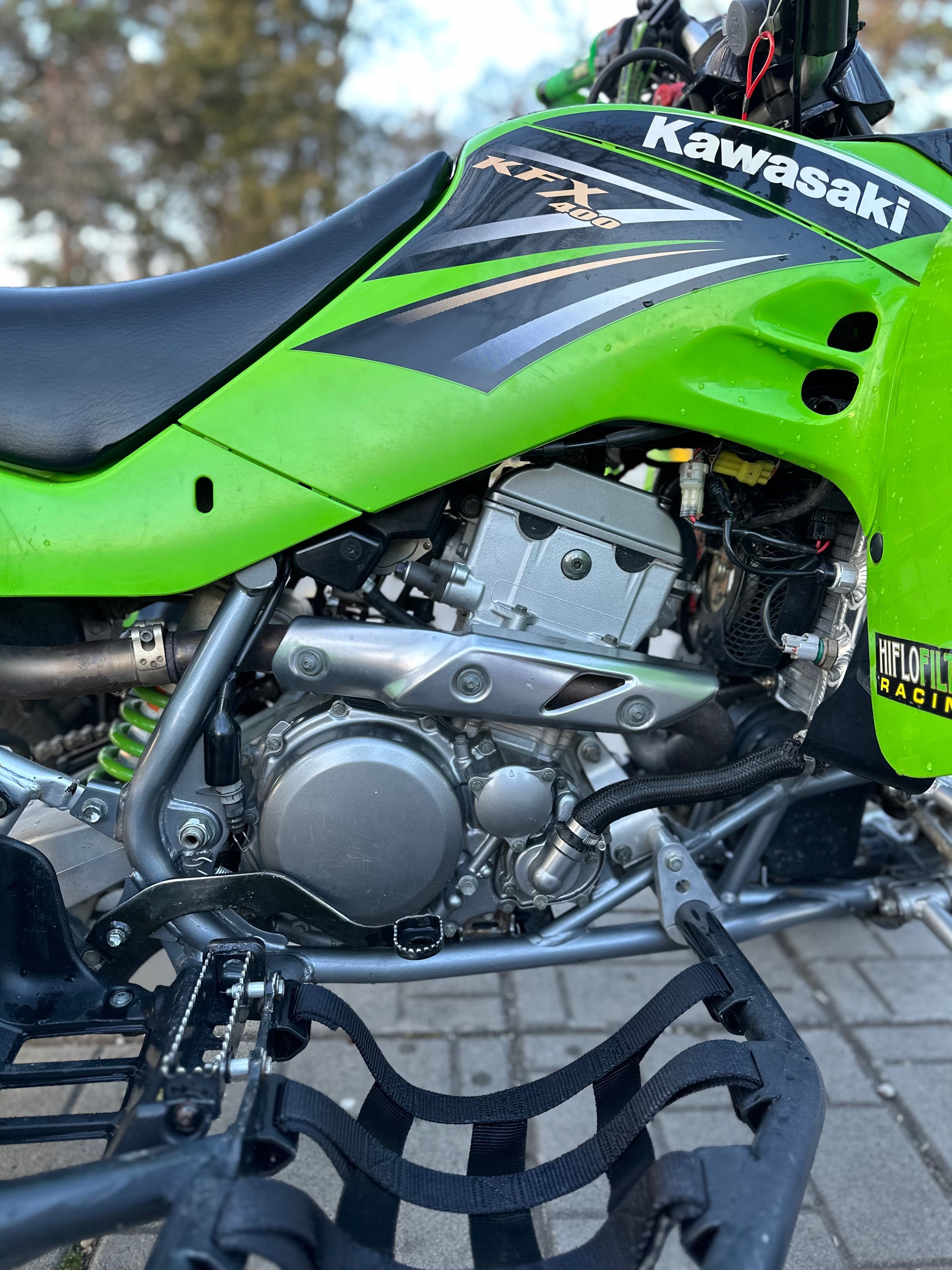 Kawasaki kfx400 Внос от германия с документи за регистрация