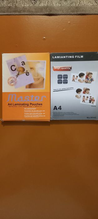 Продам плёнку для ламинирования 80 мкн. формат А3