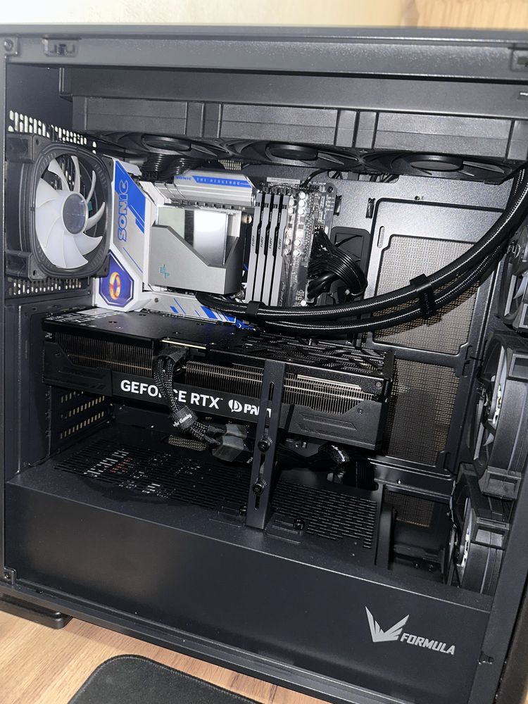 RTX 4070 TI + i5 14600KF. Игровой комп + стол + кресло + периферия