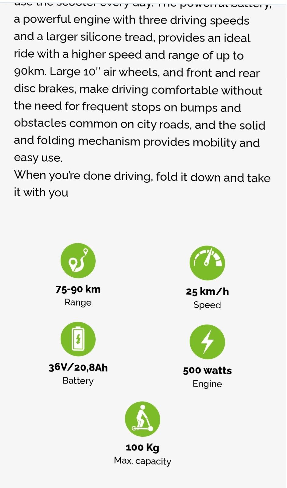 Тротинетка MS ENERGY e21