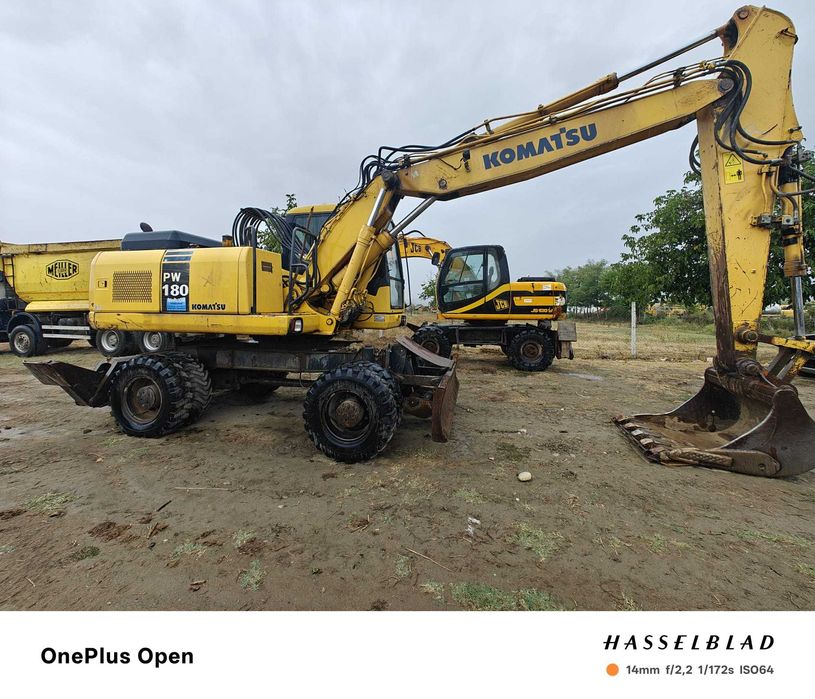 Piese excavator Komatsu PW 180