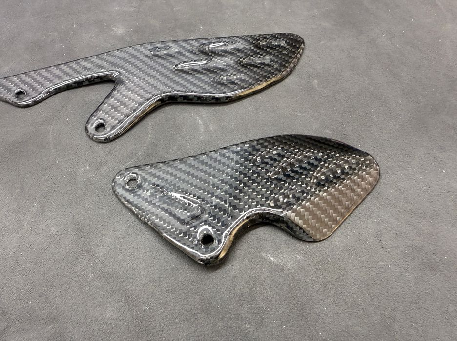 Карбонови предпазители Yamaha YZF R1 Heel Guard Covers