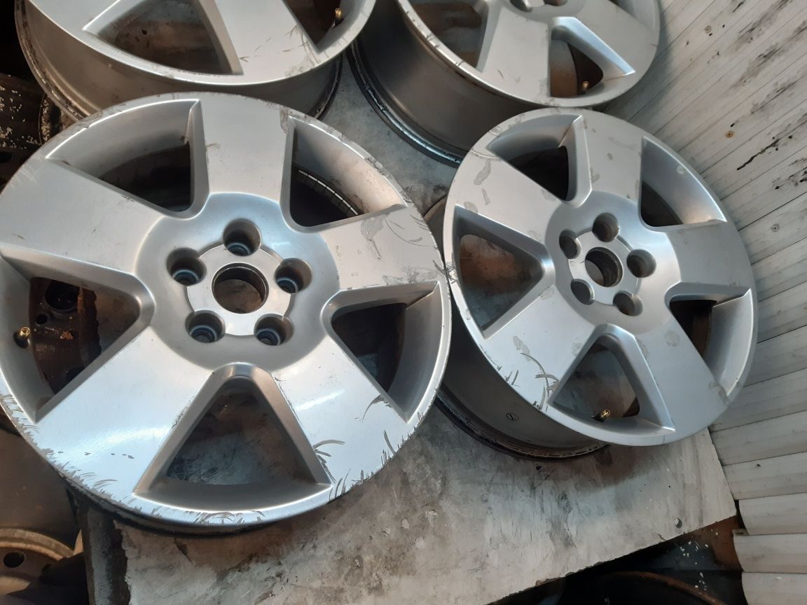 Set jante aliaj R17 Skoda originale 5×112 7j×17h2 et 37