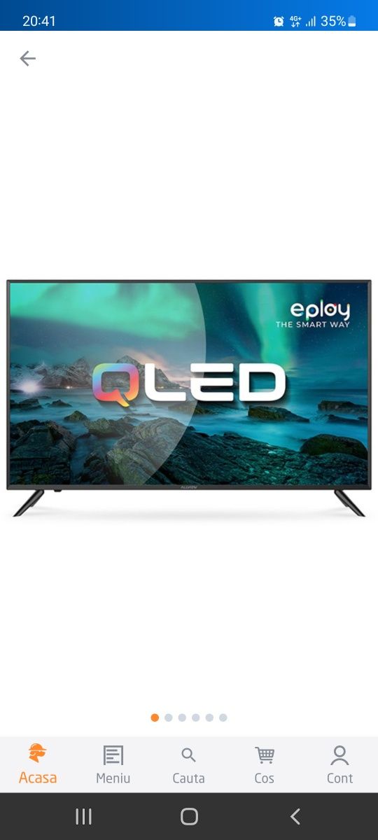 Televizor QLED Smart ALLVIEW QL43EPLAY6100-U, 4K Ultra HD, 109cm