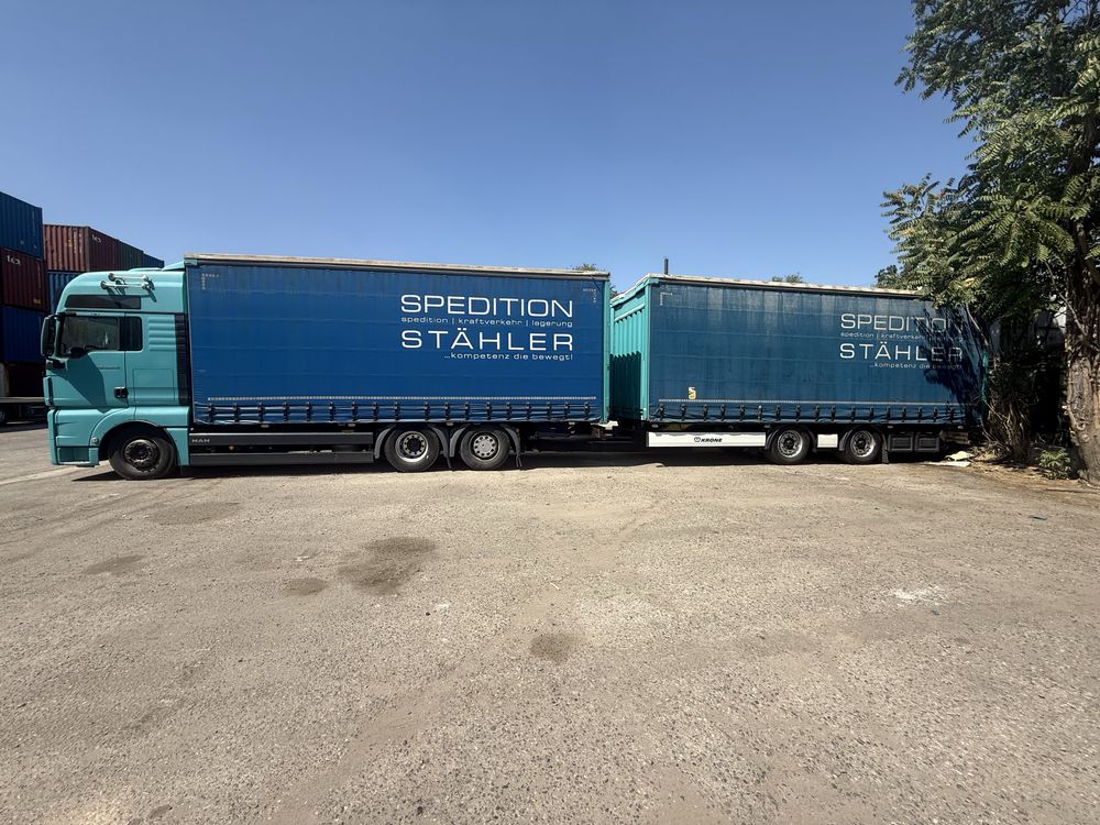 MAN тягач TGX 26.440 паровоз Krone сотилади