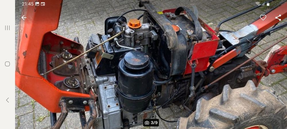 Motocultor lombardini motorină diesel