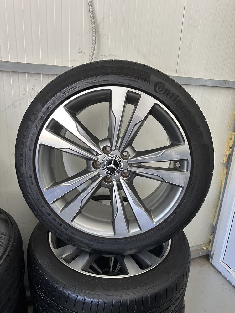 jante mercedes s e class 5x112 anvelope 245 45 19 w222