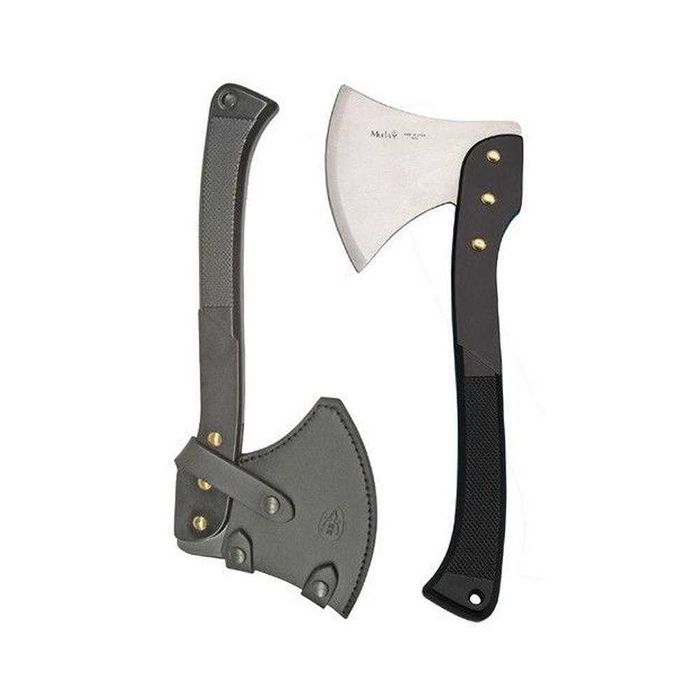 Испанска брадвичка MUELA HA-W с кожен калъф Брадва за туризъм