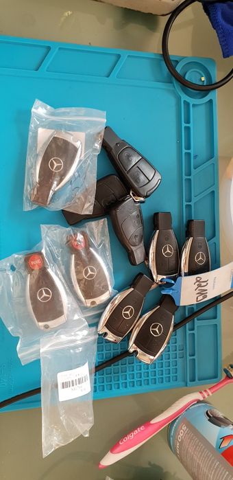 Ключ Мерседес рыбка w202 w203 w204 w207 w210 w211 w212 w220 w221 w164