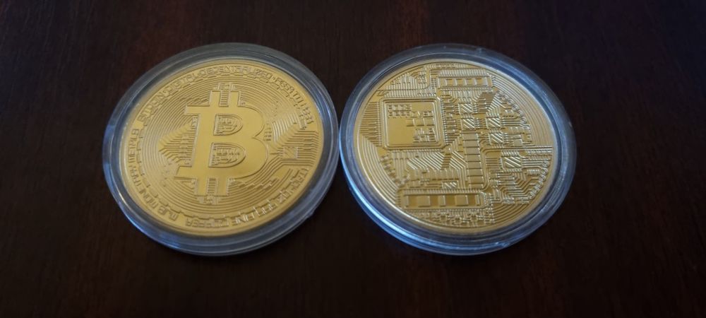 Monezi de Colectie Bitcoin, Ada, Ripple, Etherum, Binance etc