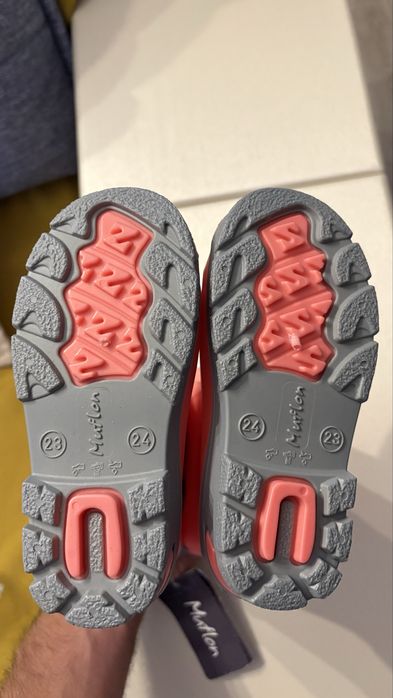 Cizme ploaie Muflon copii marimea 23/24