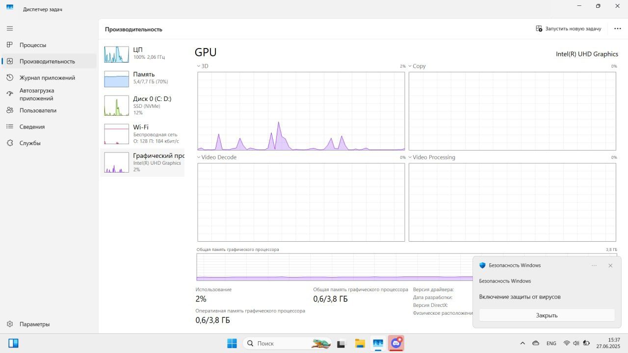 HP Ноутбук 512/8 GB