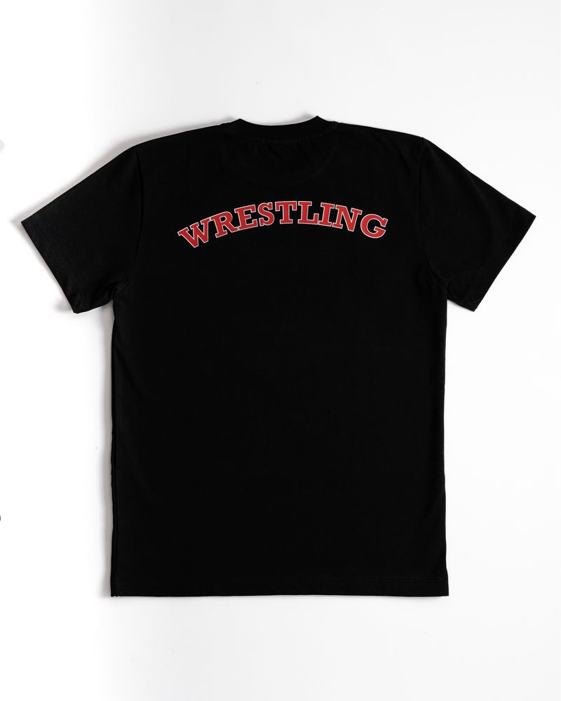 HD Wrestling черна тениска